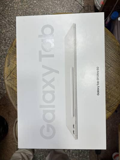 Galaxy Tab S9 Ultra 5G 256/12G Beige جديد متبرشم