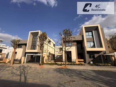 FOR SALE IN SADA NEW CAIRO-TWIN HOUSE READY TO MOVE - VERY PRIME LOCATION - OPEN VIEW - BEST PRICE IN MARKET