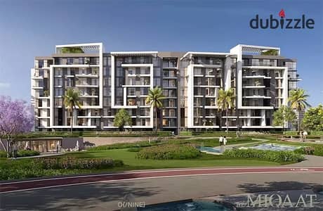 In front of Al-Said Club, two-bedroom apartment for sale in October with a down payment of 663 thousand, semi-finished, and installment for 10 years.