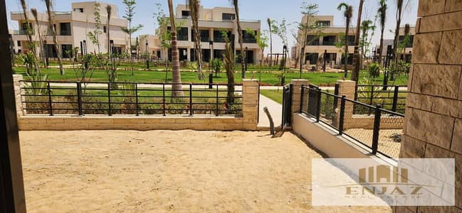 Villa for sale in Nour City overlooking a very distinctive garden view with installments over 11 years