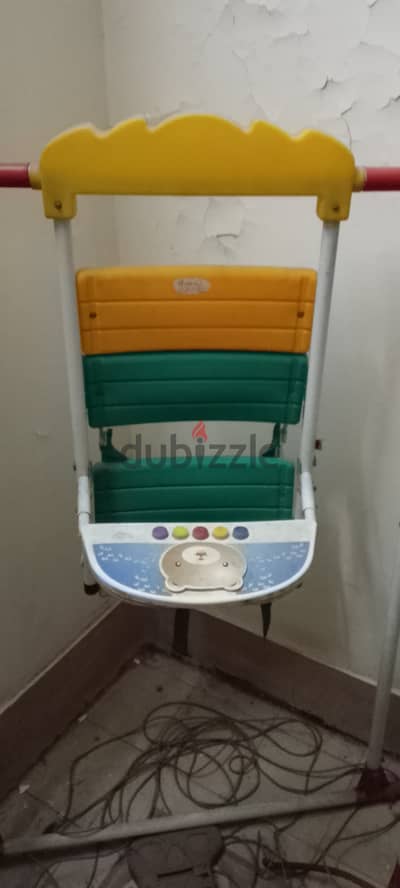 مرجيحه green land مع اصوات تفاعليه تعمل بالبطريات
