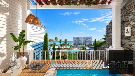 Apartment for sale at a great price with a lagoon view in the Mountain View iCity New Cairo compound (Lagoon Phase) | Prime location.