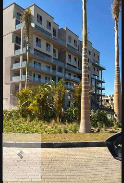 Apartment for sale cash in Vinci Compound Egypt Italy the Administrative Capital R7 ground floor with a private garden area of 134 meters and a 48-meter garden without finishing including maintenance in a prime location