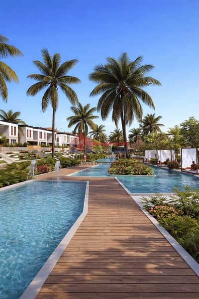 اوفر السيزون ف Lazuli – الغردقة: Condo، 92.5م، دور أول، غرفتين،مقدم 10% وتقسيط حتى 6 سنوات. تشطيب كامل بالتكيفات والمطبخ ، أمام Senzo Mall،