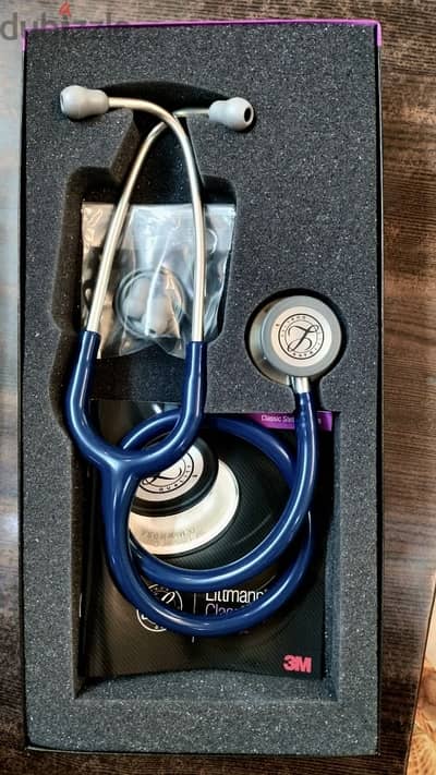 3M Littmann Classic III Stethoscope (Navy Blue) سماعة ليتمان
