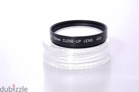 Canon camera lens 52mm close up 450