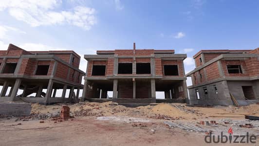 Twin House 235m In a Prime Location With Huge Garden 160m Very Special Price The Haven Sheikh Zayed 10% DP up to 8 Years