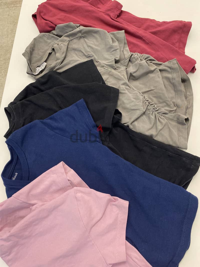 Five colored basic tops-خمسه بادي أساسي ملون 5