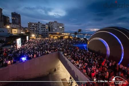 موقع متميز جدا جدا خطوة لمكتبة الاسكندرية امن وحراسة خارجية ٢٤ ساعة