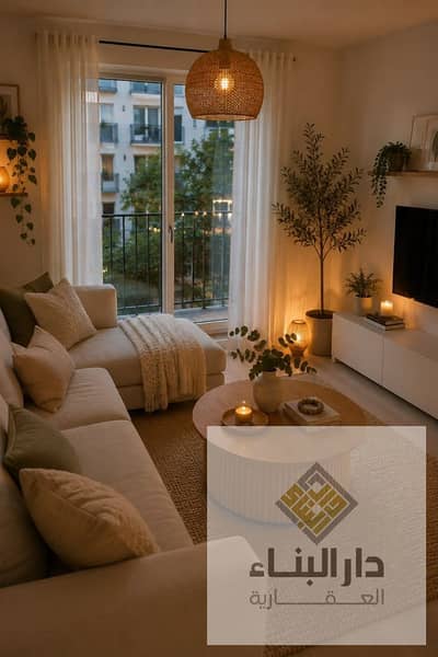 with 50% discount own prime location 2 bedrooms apartment for sale in sarai new cairo 5th settlement next to AUC and bloomfields  , hydepark