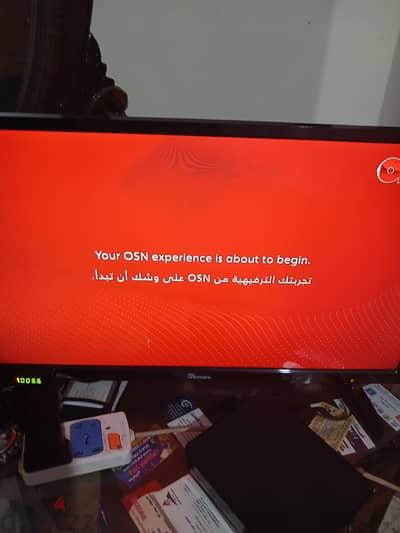 ريسيفر  osn بحالة الجديد