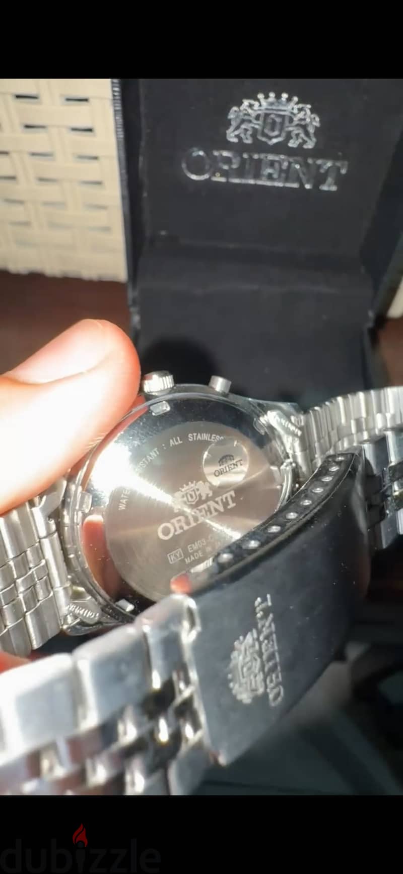 Orient Crystal 3 Star Automatic – Ref. EM03-C2-B CA، Made in Japan 1