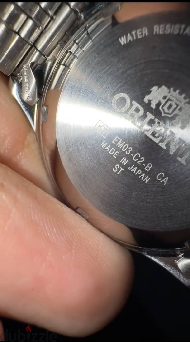 Orient Crystal 3 Star Automatic – Ref. EM03-C2-B CA، Made in Japan 2