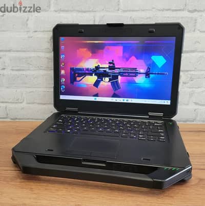 DELL Rugged 5404 Touchscreen laptop  لابتوب ديل راجد مصفح قوي جدا