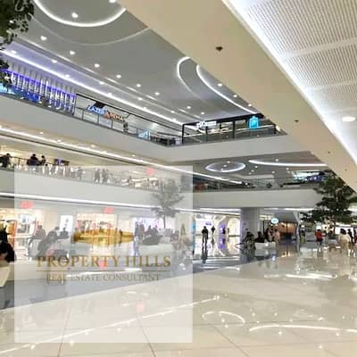 Ground floor shop at a mall operating immediately serving Al Rehab and Al Tagamo