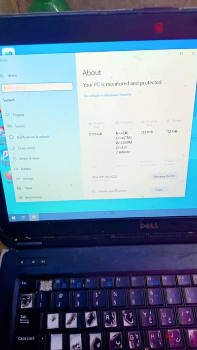 لاب توب ديل لاتيتيود E6440 كور i5 رام 8 جيجا SSD 120 جيجا