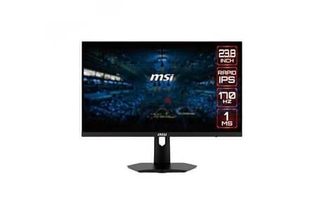 شاشة جيمنج MSI G244F 170Hz كسر زيرو + كيبورد Redragon ميكانيكال هدية
