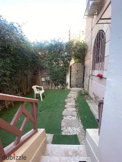 Cheapest studio with a garden for sale in Al Rehab at a special price