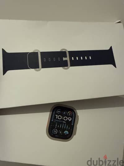 Apple Watch Ultra 2 / battery 100% / with box and charger/ Natural Tit