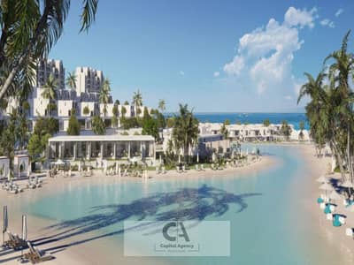 Fully finished chalet for sale in Salt Ras El Hekma Village with a very premium view with a 5% down payment and installments over the longest payment