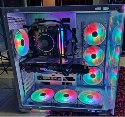 Gaming PC RTX 3070TI i5 14400-2K 210 Hz Screen- جديد ضمان اكسسوارت علب