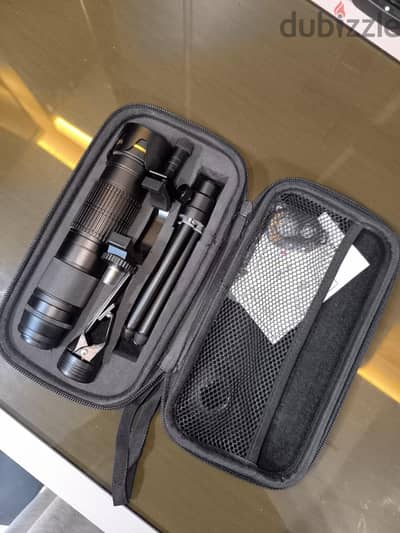 Telephoto Lens & Tripod Set