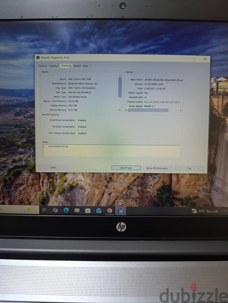 laptop hp zbook g3 8