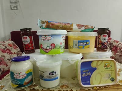 منتجات البان ومجمدات