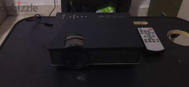 Mini led Projector + Mi stick smart tv