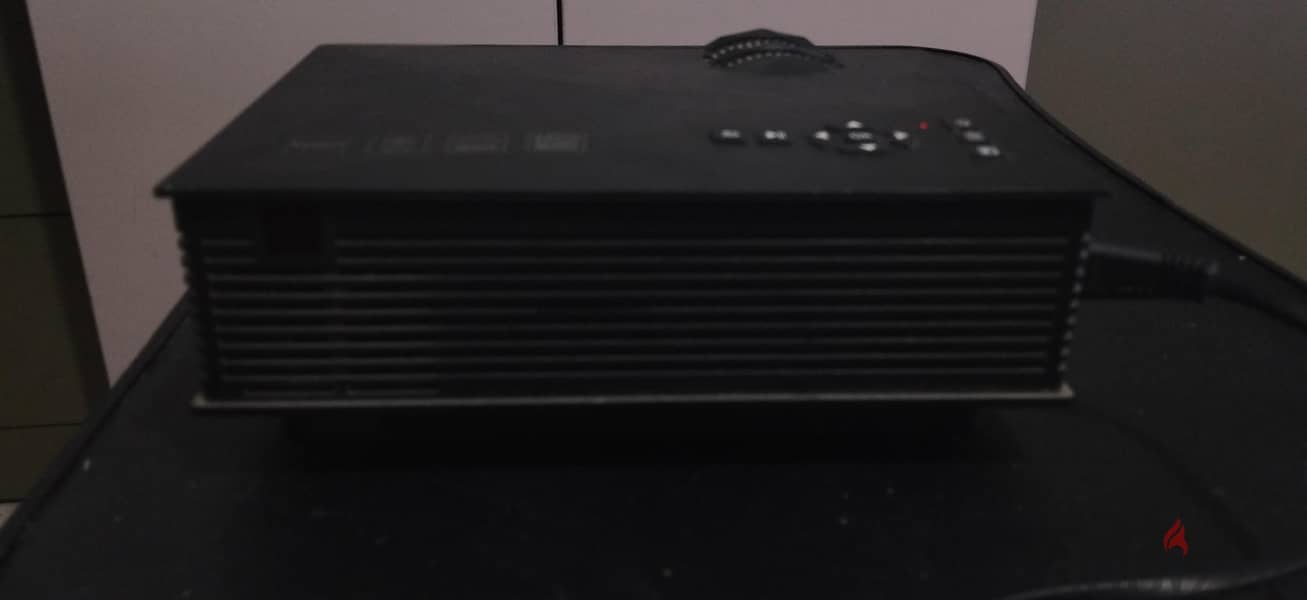 Mini led Projector + Mi stick smart tv 4