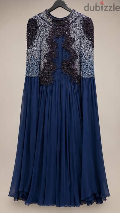 فستان سواريه Navy Blue فاخر للبيع perla