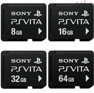 مطلوب Memory card PS Vita