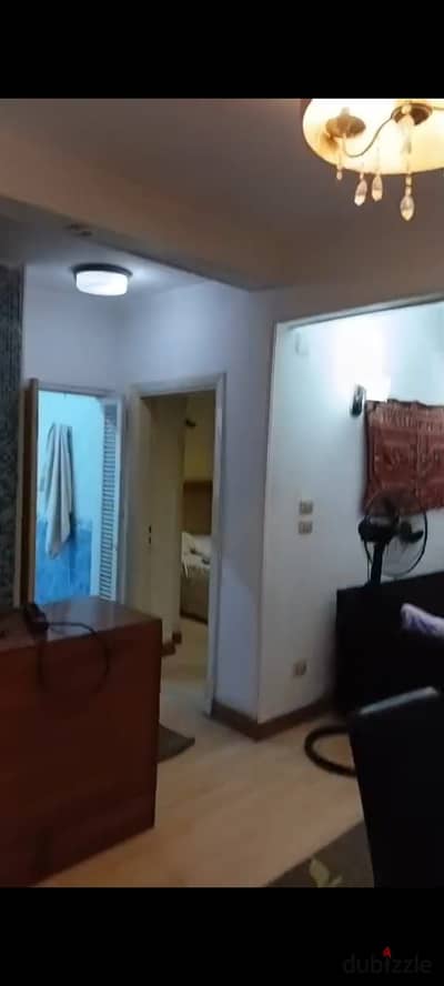 Furnished apartment with a room and a reception, air-conditioned, price 15 thousand