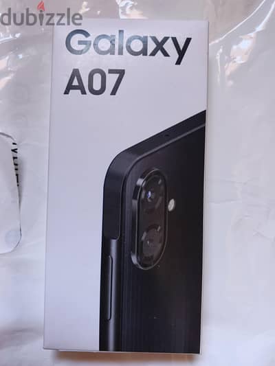 سامسونج  a07  فتح علبة فقط ١٢٨ . 6ram