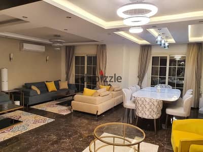 Apartment for sale in Al Rehab, 180 m, furnished with appliances, first floor, distinctive location, ultra super lux finishing.