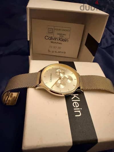 New CK watch with box and warranty