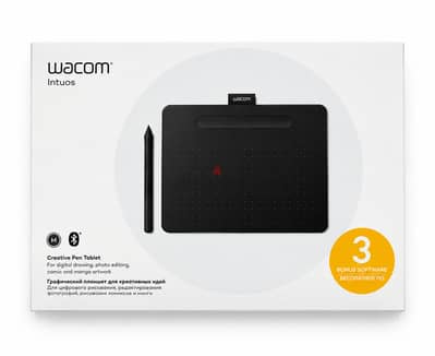Wacom Intuos Medium Bluetooth – Black | Like New
