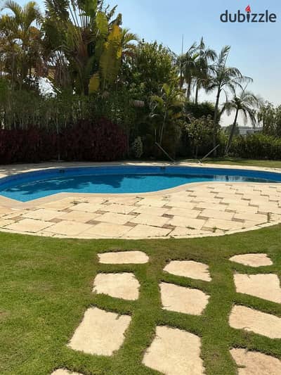Luxury Villa for Rent with Swimming Pool in Katameya Heights Compound