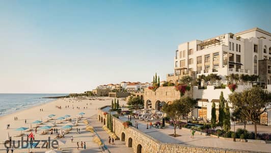 Invest now in the largest and most exceptional coastal destination Ras El Hekma Chalet for sale in a prime location with sea views from all rooms