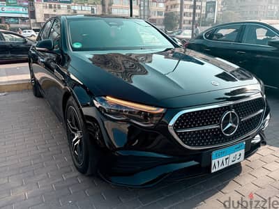 مرسيدس E 200 MG موديل 2025 الشكل الجديد