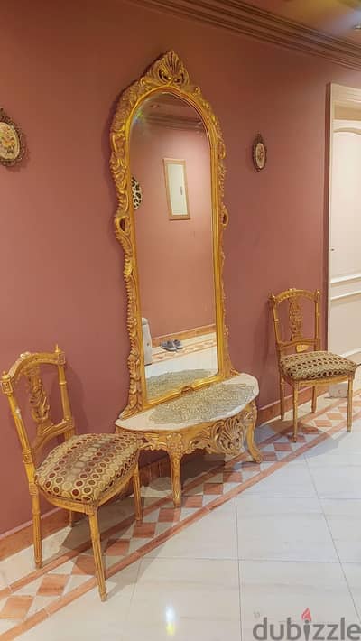 طقم كونسول كلاسيك فاخر