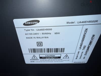 Samsung 46 inch screen smart