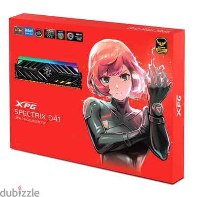 XPG SPECTRIX D41 RGB 16GB (2x8) 3200Mhz CL16