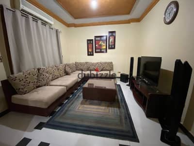 Furnished apartment for rent with garden view, special finishes typical floor layout 3 bedrooms - 2 bathroom, 180M in Al Rehab, Phase 5, Condo
