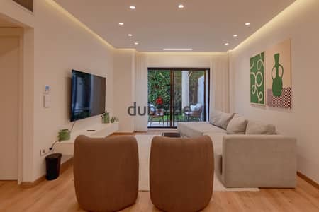 Furnished apartment for rent with modern furnishings in Lake View Residence
