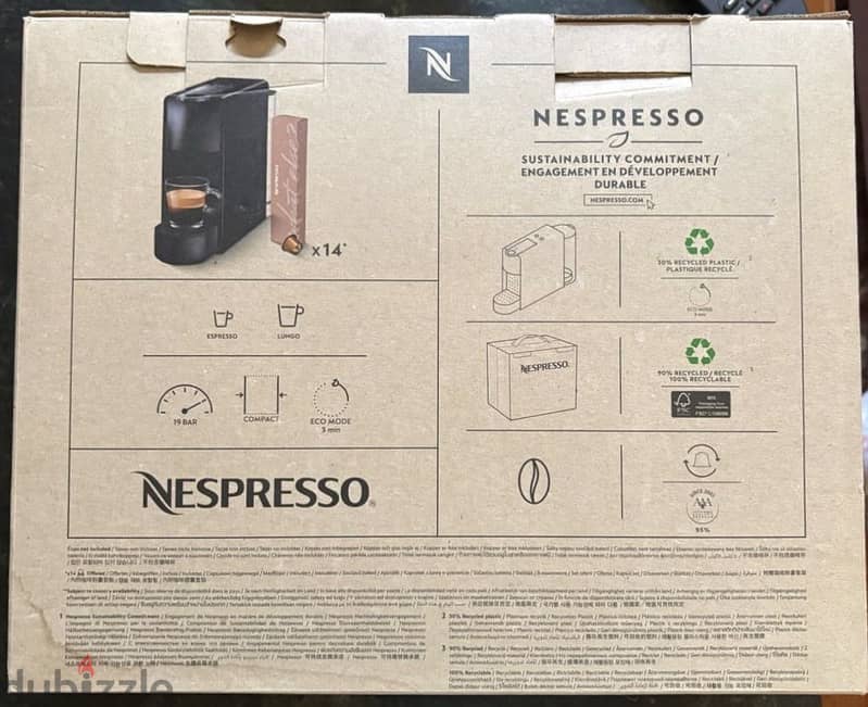 Nespresso Essenza Machine - Black 1