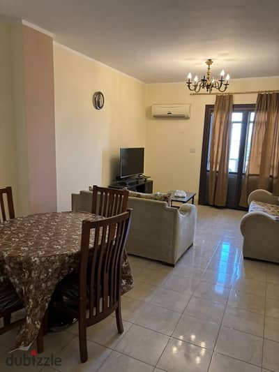 Furnished apartment for rent in Al Rehab 1 at a special price