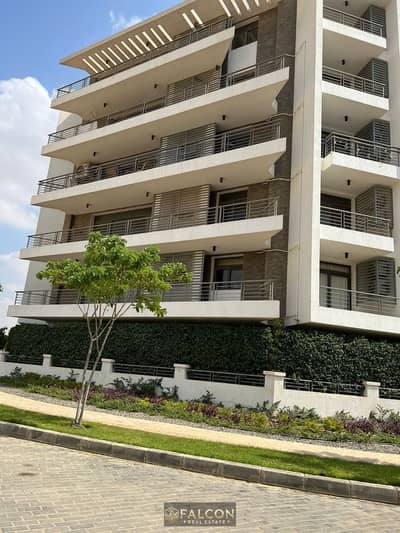 Apartment for sale in Taj City (130m² - Corner - Garden View), new phase, with a 50% discount - Direct on the Suez Road, next to Gardenia Compound