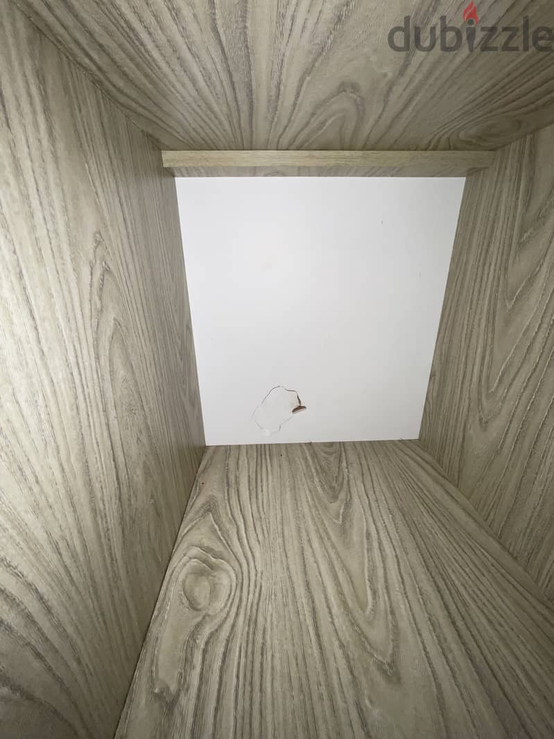 A two door wardrobe in used condition 3