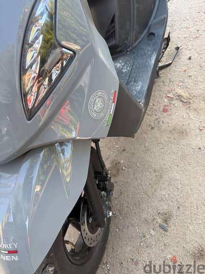 سكوتر vigorey sonic 50cc استعمال شهر واحد